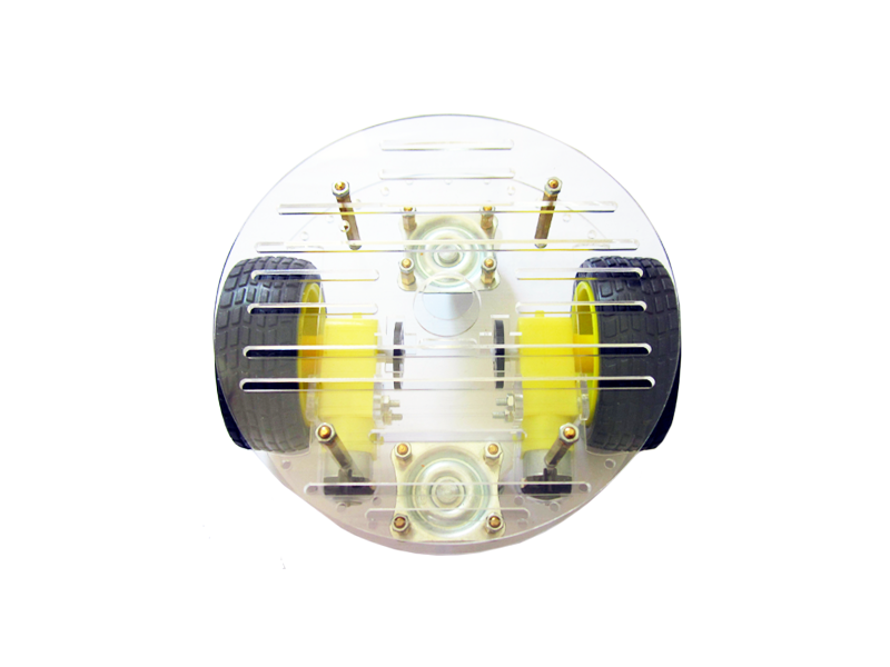 Round 2WD Smart Robot Car Chassis - Image 2